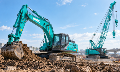 pelle et grue KOBELCO